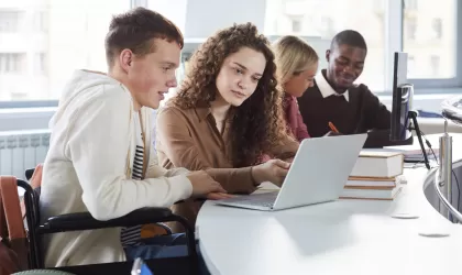 Studenten in het hoger onderwijs